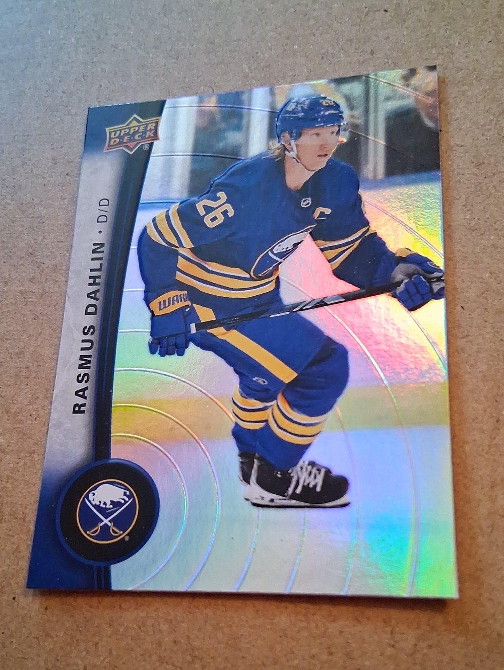 Rasmus Dahlin Buffalo Sabres NHL Hockey Trading Cards Lot UPPER DECK O-Pee-Chee
